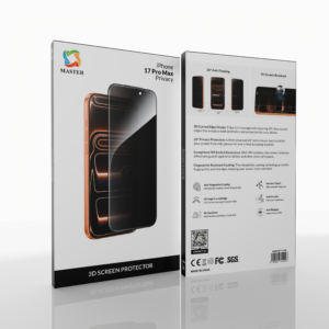 Master 3D Screen Protector Privacy for iPhone 17 Pro Max