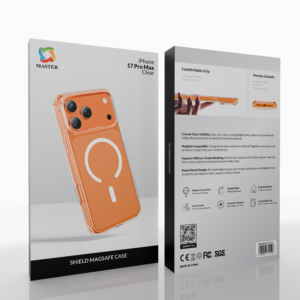 Master Shield Magsafe Case For iPhone 17 Pro Max-Clear