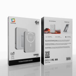 Master Titan Power Bank 35W QI 2.2 MagSafe 27W 10000mAh-White