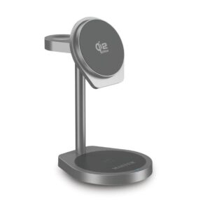 MASTER 3-in-1 MagSafe Qi2.2 Charging Stand 25W  - Grey