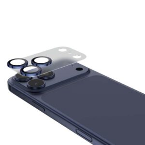 Master Full Cover 3D Camera Lens for iPhone 17 Pro Max - Blue
