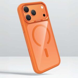 Master MagSafe Case Clear for iPhone 17 Pro Max-Orange