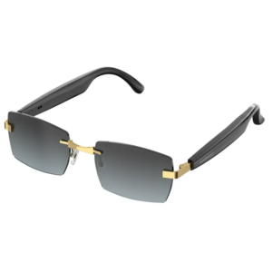 Powerology Cannes BT Sunglass with Touch Control + Photohromic Lens - Gold & Black