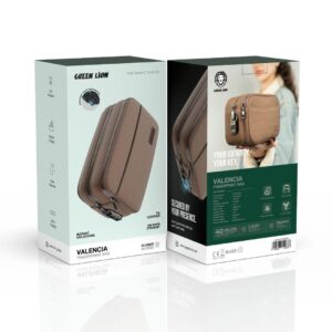 Green Lion Valencia Fingerprint Bag - Brown