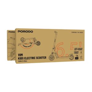 Porodo Lifestyle Vim Kids  Electric Scooter 150W 3-5Km - White