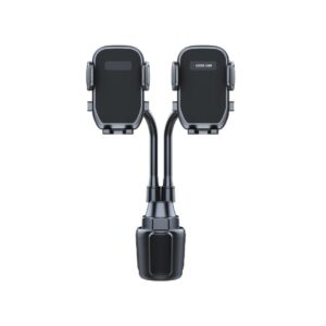 Green Lion Dual Drive Universal Car phone Holder - Black