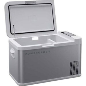 Powerology Portable Fridge & Freezer 15600mAh 25L - Gray