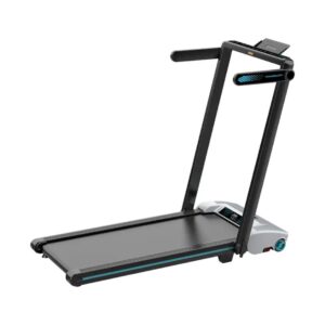 Powerology Incline Treadmill with 5-Level Electric Incline and Handrail - Black