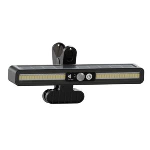 Porodo Outdoor Solar Sensor Light with Built in Motion Sensor - Black