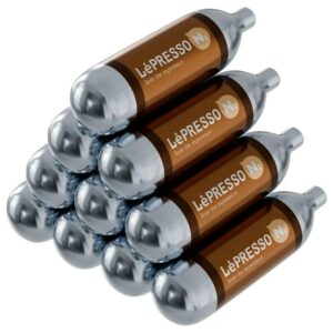 Nitrogen (N2) Capsule Chargers for Coffee (10pcs) - Silver
