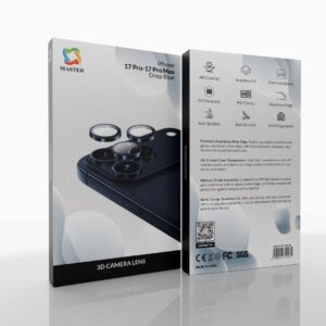Master 3D Camera Lens for iPhone 17 Pro Max - Blue