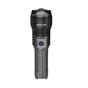 Green Lion Hunter Portable LED Torch 5000mAh | 2000 Lumens - Grey
