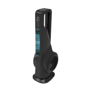 Porodo Lifestyle ColdBreez 70W Tower Fan with LED Dispay & UK Plug - Black
