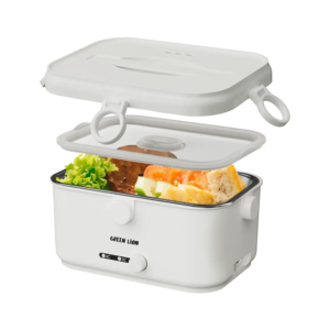 Green Lion Lunch Mate Electric Lunch Box 1.8L - White