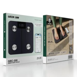 Green Lion GBC-300 Smart Body Scale - Black