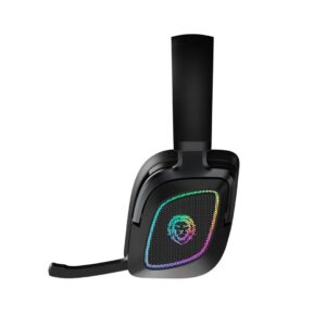 Green Lion  BATTLE Wireless Gaming Headphones - Black