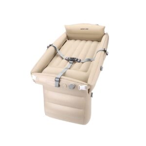 Green Lion Inflatable Toddler Travel Bed - Beige