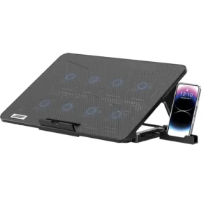 Porodo Gaming Laptop Cooling Pad With Phone Holder