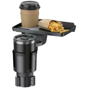 Green Lion TRAY MATE 2 in 1 Cup Holder - Black