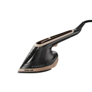 Green Lion 2 in 1 STEAM IRON Garment Steamer - BX300 - Black