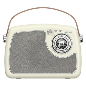 Green Lion RETRO Radio Speaker - Cream
