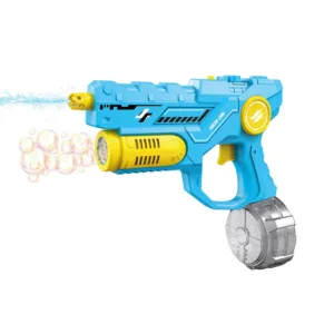 EWTGUNBL} Green Lion GN90 - Gun With Bubble - Blue