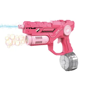 EWTGUNPK} Green Lion GN90 - Gun With Bubble - Pink
