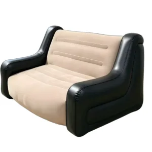 Green Lion Double Seater Inflatable sofa - Beige