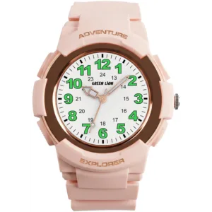 Green Lion EXPLORER Kids Analog Watch - Pink