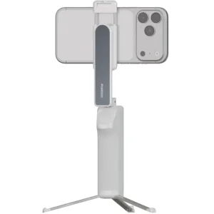 Porodo Malibu Selfie Stick With Tripod and BT Shutter Button - White