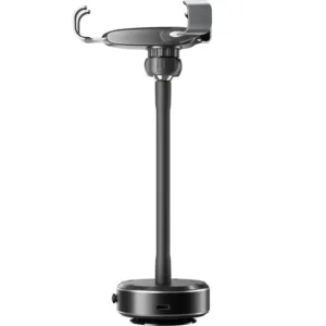 Porodo FlexiMount Phone Holder with Electric Suction + Extended Base - Black