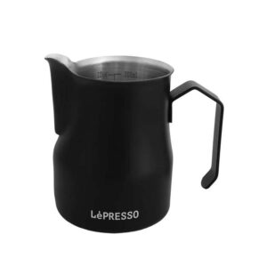 LePresso Frothing 350ml Pitcher - Black