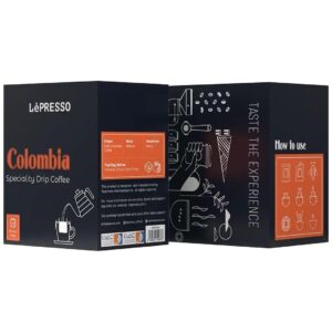 LePresso Colombia Speciality Drip Coffee (Pour Over Packs)
