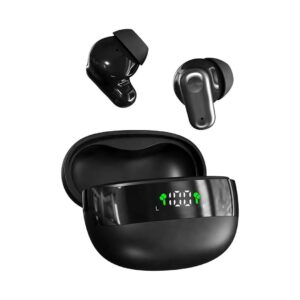 Porodo Soundtec TWS In ear with 5 hours Working Hours Led Display - Black