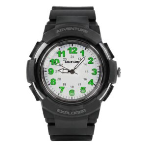 Green Lion EXPLORER Kids Analog Watch - Black