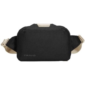 Porodo Lifestyle "TRAVO" Waist Bag - Black
