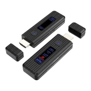 Powerology Wireless HDMI Receiver and Transmitter - Black