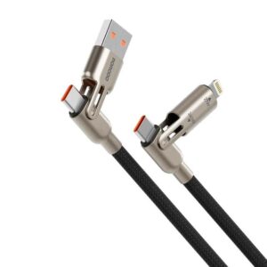 Porodo 240W 4 in 1 Braided 1.2 Meter Cable