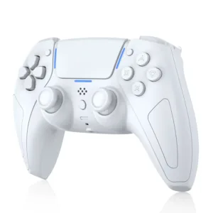 Green Lion Striker Wireless Gaming Controller- White