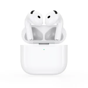 Porodo Blue Airpods 4 With 300 mAh Battery - White
