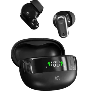 Porodo Soundtec TWS In ear with 5 hours Working Hours Led Display - Black