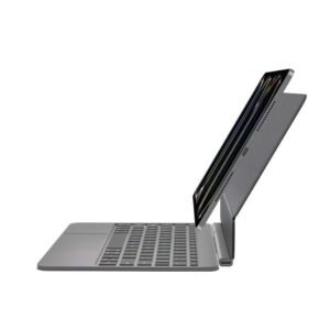 Master Aluminum Magic Keyboard for iPad Air 11" M3/M2 & Air 10.9"/Pro 11" (4th–1st Gen) – Black