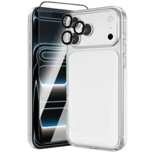Green Lion 4 in 1 Defender Pack For iPhone 18 Pro Max - Black