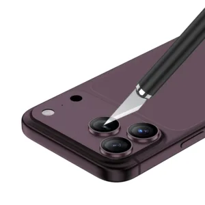 Green Lion Classic Camera Lens For iPhone 18 Pro/18 Pro Max - Burgundy