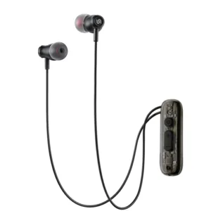 Porodo Soundtec Clear Ton Neckband with ANC Transparent - Black
