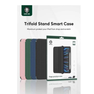Green Lion Hogo Premium Case with Pencil Holder for iPad 10 10.9" -Black